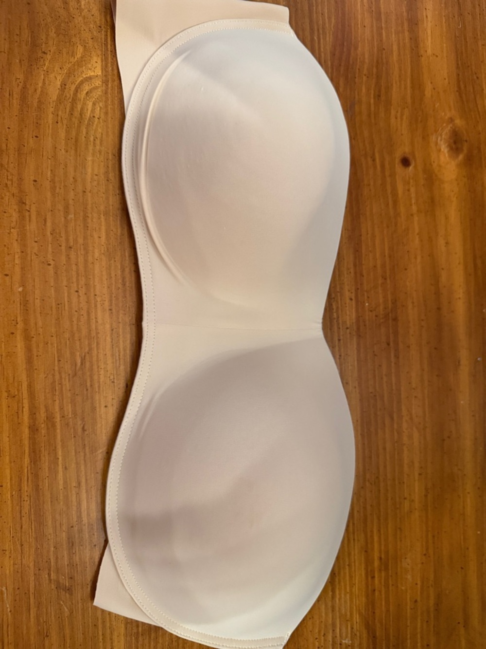 Maidenform Strapless Molded Bandeau Bra - White/Cream